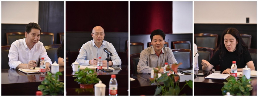 徐旭书记一行来附中调研 徐旭书记一行来附中调研